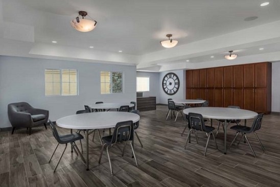 Lemon Grove Apartments features a spacious community room for residents.