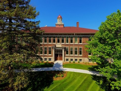Cavalier Greene provides 40 affordable homes in a 1908 school in Corunna, Mich.