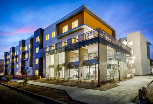 The low-income housing tax credit development is co-located with the Patina Wellness Center, which offers substance-abuse treatment, specialized services for pregnant women, and other supportive services. Clients exiting Patina, which has 70 residential treatment beds, have the opportunity to move into Cedar Crossing if there is an opening. Likewise, housing development residents can access treatment at the nearby center.