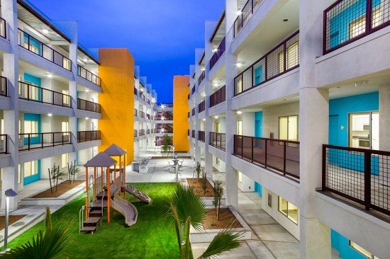 Developed by Native American Connections, Cedar Crossing provides 74 affordable units in Phoenix. Many of the residents were homeless or at risk of homelessness.