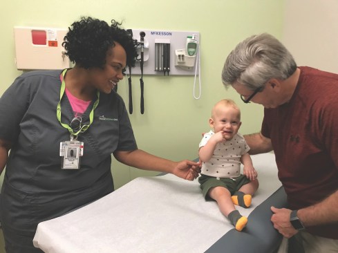 A pediatric clinic is part of the new Sulzbacher Village in Jacksonville, Fla.