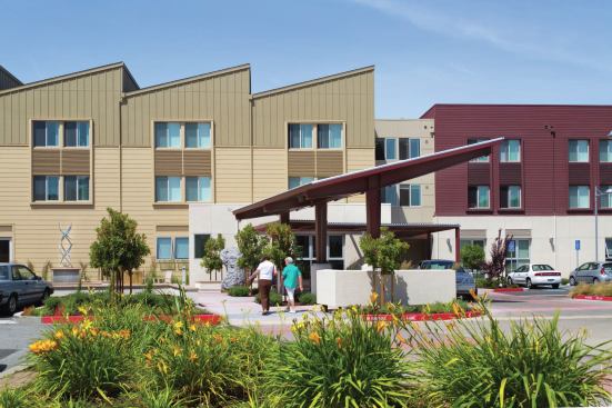 All the affordable apartments at Coastside Senior Housing receive project-based Sec. 8 assistance, so residents pay no more than 30 percent of their income toward rent.
