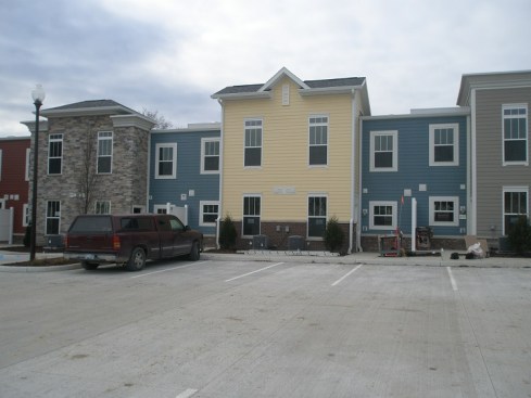 Rather than building in the traditional public housing style of superblocks, Lucas Metropolitan Housing Authority adopted an organic urban layout that is more walkable.