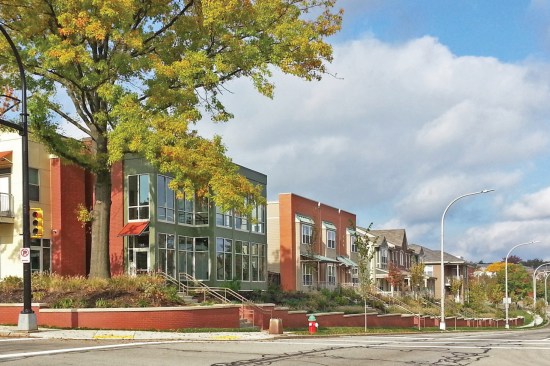 Cornerstone Village, Phase I, the first rental phase of the Larimer/East Liberty Choice Neighborhoods Initiative in Pittsburgh, is helping to create a new, broader paradigm for how low-income and mixed-income housing development can change the trajectory of an entire neighborhood. 