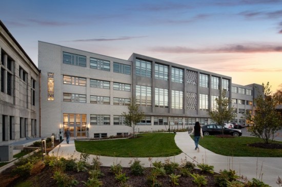 Developed by Trinity Financial, Courthouse Lofts includes 118 new units of housing in studio, one-, two-, and three-bedroom configurations.