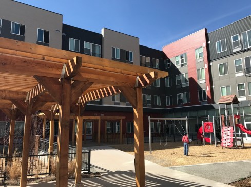 The development team utilized Enterprise Green Communities guidelines to create a highly energy-efficient and healthy building.