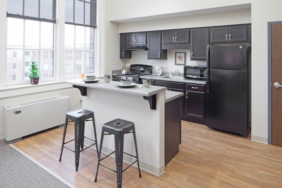 The development features 71units for households earning at or below 50% of the area median income. Thirty-nine of those units will house New York State Office of Mental Health clients with special needs, who will receive ongoing support services from DePaul Community Services, Inc. 