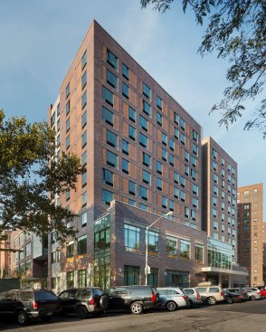 The East Harlem Center for Living & Learning is an approximately 160,000-square-foot multifamily and mixed-use building comprised of 89 affordable housing units, a K-8 charter school, and nonprofit office space. Blake Hobbs Park also was rehabilitated and reimagined as part of the project.