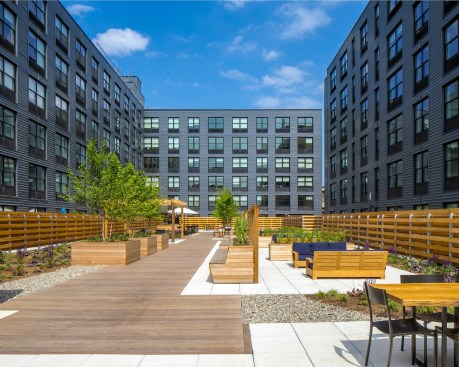 Eleven33 is the first major mixed-income development to be completed in an area that the city has targeted for redvelopment with rezoning, incentives, and infrastructure in more than a decade. The 209-unit development serves households earning 40%, 50%, and 175% of the area median income as well as market rates.