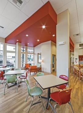 Eight of the units are reserved for homeless veterans. The units are supported with rental assistance and services from the VA through the Department of Housing and Urban Development-Veterans Affairs Supportive Housing (HUD-VASH) program.