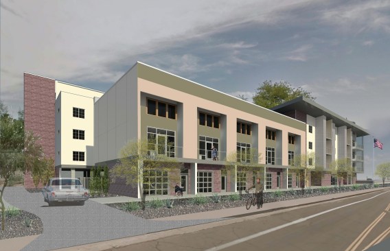 Valor on Eighth in Tempe, Ariz., is believed to be the first area project to target veterans with families.