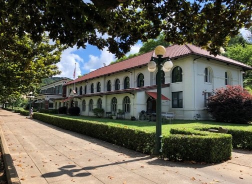 The Hale Bathhouse in Hot Springs, Arkansas, has been turned into a boutique hotel, restaurant, and conference center with the help of historic tax credits.