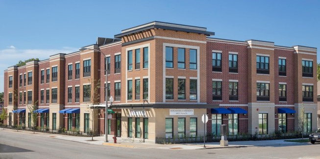 Hope Manor II in Chicago's Englewood neighborhood is one of the first large-scale, supportive housing developments in the nation specifically designed for veterans with families.