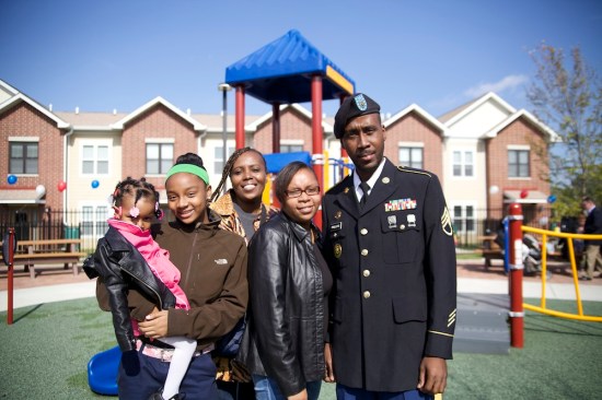 According to Volunteers of America, the rate of homelessness among veterans with families has been increasing by more than 5% every year for the past five years. Hope Manor II provides eight studio, 24 one-bedroom, six two-bedroom, and 35 three- and four-bedroom units to serve this population.