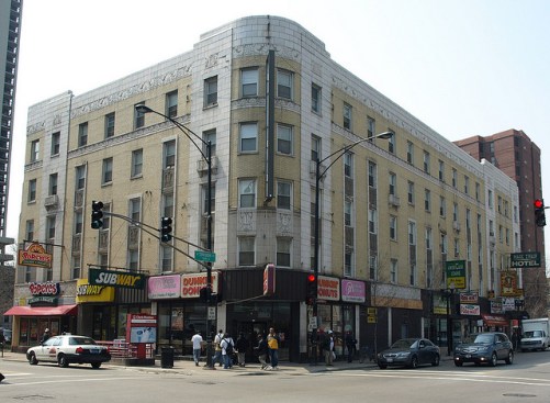 The Mark Twain Hotel is in Chicago's Gold Coast district.