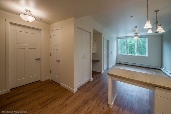 Caswell Court’s 26 one-bedroom and eight two-bedroom apartments are the latest addition to Cook Inlet Housing Authority’s Centennial Village, a senior housing campus made up of seven developments with 401 units