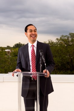 Julian Castro at St. Dennis in Washington, D.C.