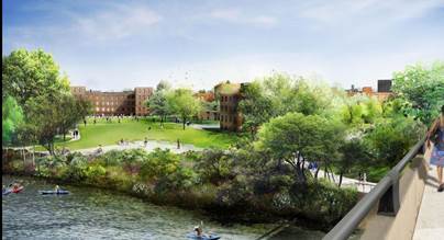 Bank of America Merrill Lynch provided a combination of a $60.5 million construction loan and an $81.9 million direct equity investment, including $21 million in historic tax credit equity, to help finance Chicago Housing Authority's Lathrop Homes, which will include 414 units of mixed-income and mixed-use housing. The project—developed in partnership by Related Midwest, Bickerdike Redevelopment Corp., and Heartland Housing—includes new construction and adaptive reuse to rehabilitate and expand the historic housing development built in 1938.