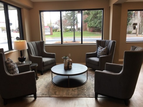 The first LEED Platinum community in East Point, Ga., Mallalieu Pointe features 67 apartments along with a number of amenities, including a community room, a fitness center, and an outdoor terrace.