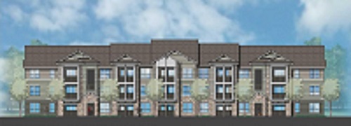 Designed by BGO Architects, McKinney Falls Apartments in Austin, Texas, is expected to be completed by developer AMTEX Multi-Housing in the fall of 2019.