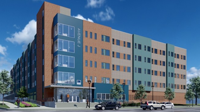 Designed by Kirksey, New Hope Housing Avenue J will bring 100 affordable homes to Houston's East End.