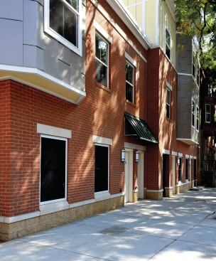In addition to the housing units, the development features 4,700 square feet of commercial space geared toward local needs and businesses. Neighborhood restaurant Sister Muhammad’s Kitchen has relocated to one of the commercial spaces in the building. The development team also hopes to fill the other two commercial spaces with a smaller convenience store as well as a coffee or gift shop. 