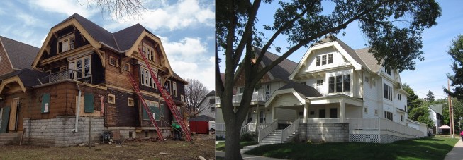 Developed by Gorman & Co., the Northside Housing Initiative rehabs vacant and empty homes in Milwaukee. In addition to providing affordable housing to families
earning no more than 60% of the area median income, the project is helping
rejuvenate the neighborhood.