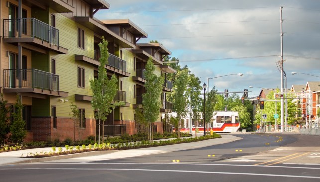 The transit-oriented development helps lower residents' expenses. REACH Community Development installed the ImagineEnergy tracking system, an energy monitoring system that tracks and improves upon residents' energy usage habits.