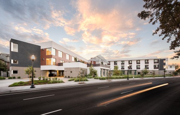 The 58-unit Parkside Studios in Sunnyvale, Calif., is the first low-income housing tax credit-financed modular workforce housing development in Northern California.