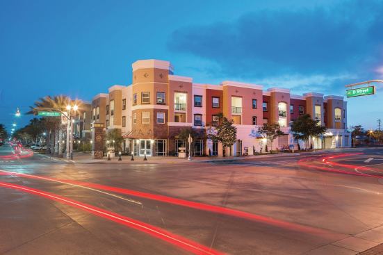 LEED-certified Perris Station is equipped with cool-roof technology and solar panels to provide energy to common areas. The smoke-free environment and community recycling program encourage residents to live healthfully.