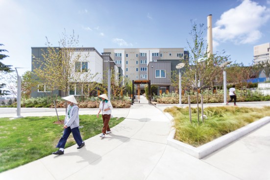 Raven Terrace is a key element in the transformation of Yesler Terrace, a 30-acre site near the heart of Seattle that was developed by the Seattle Housing Authority in the early 1940s as the city’s first publicly subsidized housing. The building includes 83 new affordable apartments for people of all ages, a community gathering space, and space for a variety of unique social services. 