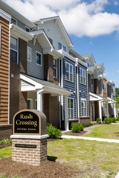 According to the developers, Rush Crossing is the largest community revitalization, affordable development in downtown Trenton, N.J., in the last 25 years.