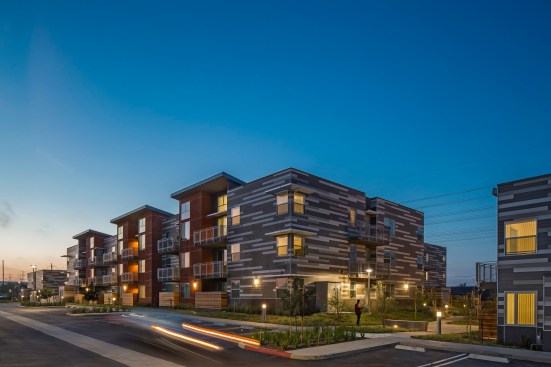 Sage Park is the result of a unique partnership between Los Angeles Unified School District and developer BRIDGE Housing. The community is built on underutilized school district property