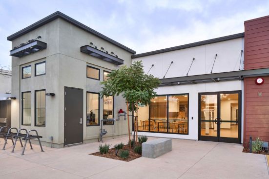 Developed by nonprofit Linc Housing, SagePointe is a 56-unit supportive housing community for seniors in the Wilmington neighborhood of Los Angeles.