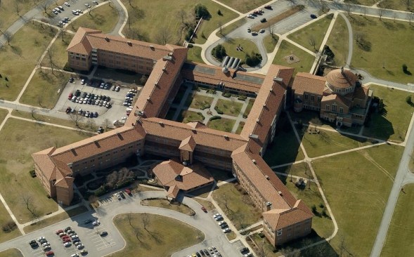 St. Joseph's Provincial House was originally used as a convent and home for 1,200 Catholic sisters. The other wings now include a convent for 100 sisters, a church, a skilled nursing facility operated by Ascension Healthy, and a private retirement center for the sisters. The grounds also include a basilica, a visitors' center, and several other historic structures. The complex was founded by Elizabeth Ann Seton, the first American canonized as a saint.