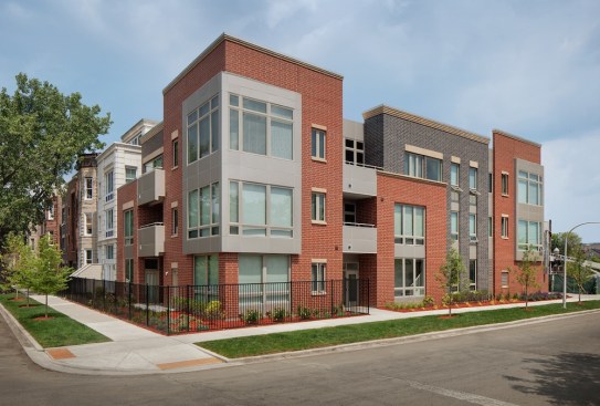 The development serves 96 families of all incomes. Seventy-two units are income-restricted to households earning less than 30% of the area median income, with 28 being public housing replacement units. The remaining units are market rate.