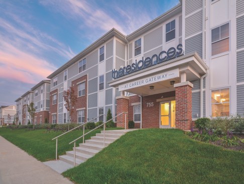 The Residences at Career Gateway in Columbus, Ohio, by The NRP Group and Community Development for All People. 