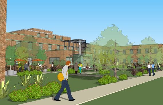 New Directions, an organization that specializes in assisting veterans, will provide comprehensive services to the residents.