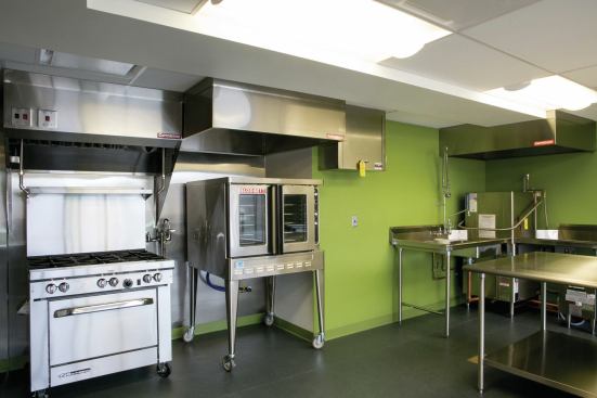 Heartland Housing will provide classes to residents about nutrition and food preparation out of the building's teaching kitchen.