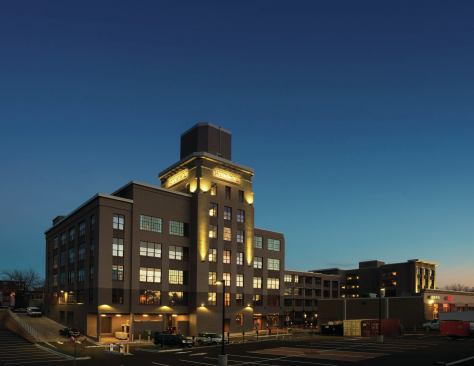 Built in 1907, the Buzza building in Minneapolis orginally housed the Self-Threading Needle Co. Now it's home to 136 apartments.