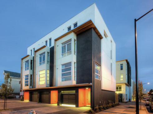 Clinton Commons has brought 55 new apartments to the heart of Oakland's Lower San Antonio neighborhood.