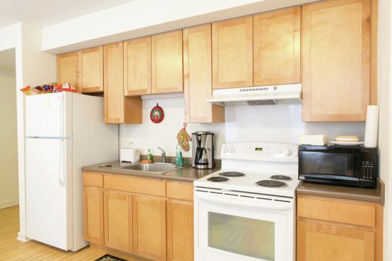 The residential floors were reconfigured to reduce the number of units from 150 to 89.