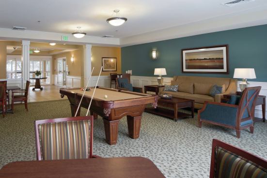 The four-story development features more than 5,000 square feet of common area space, including a fitness room, an activity/computer room, a TV lounge, and a community room.