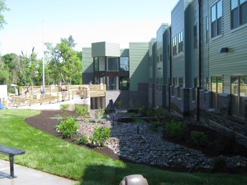 The urban infill project represents not just a sanctuary and fresh start for homeless Veterans but a large-scale neighborhood revitalization effort.