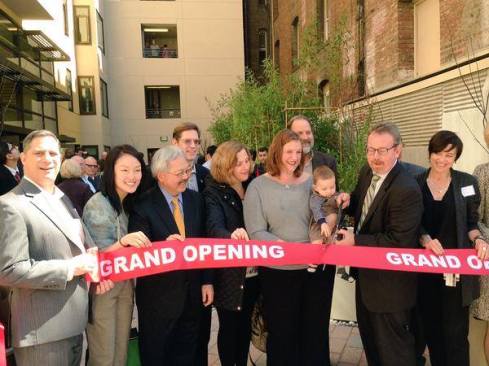 The $41.8 million development was completed in February.