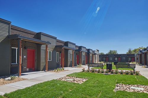 Village at Westerly Creek 3 was designed to encourage interaction among residents. Ample outdoor community areas provide play space for kids, gathering spaces for residents, and community gardens.