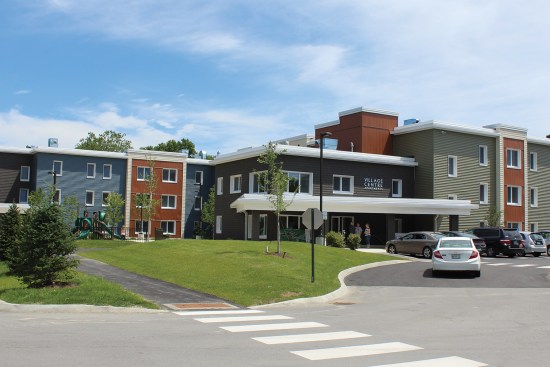 Developed by Community Housing of Maine, the 48-unit Village Centre in Brewer, Maine, is one of the largest Passive House developments in North America.