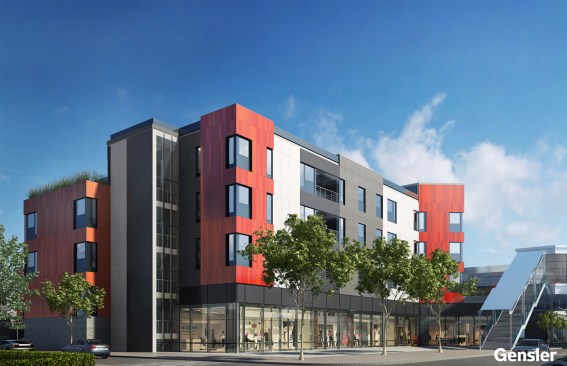 Woodlawn Station in Chicago by Preservation of Affordable Housing.