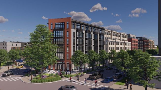 A new 207-unit development will be built on the Samuel Madden Homes public housing site in Alexandria, Virginia.