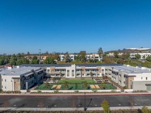 The Meadows Senior Apartments is the first C&C Development community to feature pickleball courts.